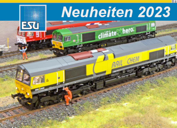 ESU Modellbahn Neuheiten April 2023